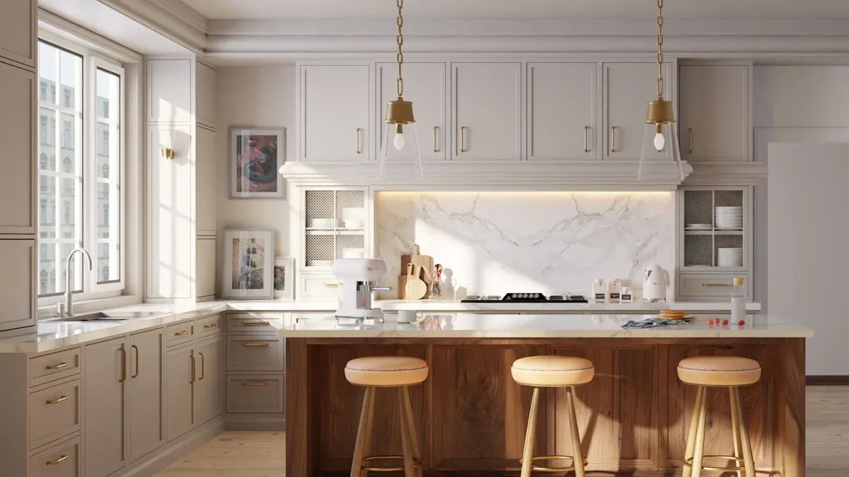 White Oak Cabinets Style Appeal