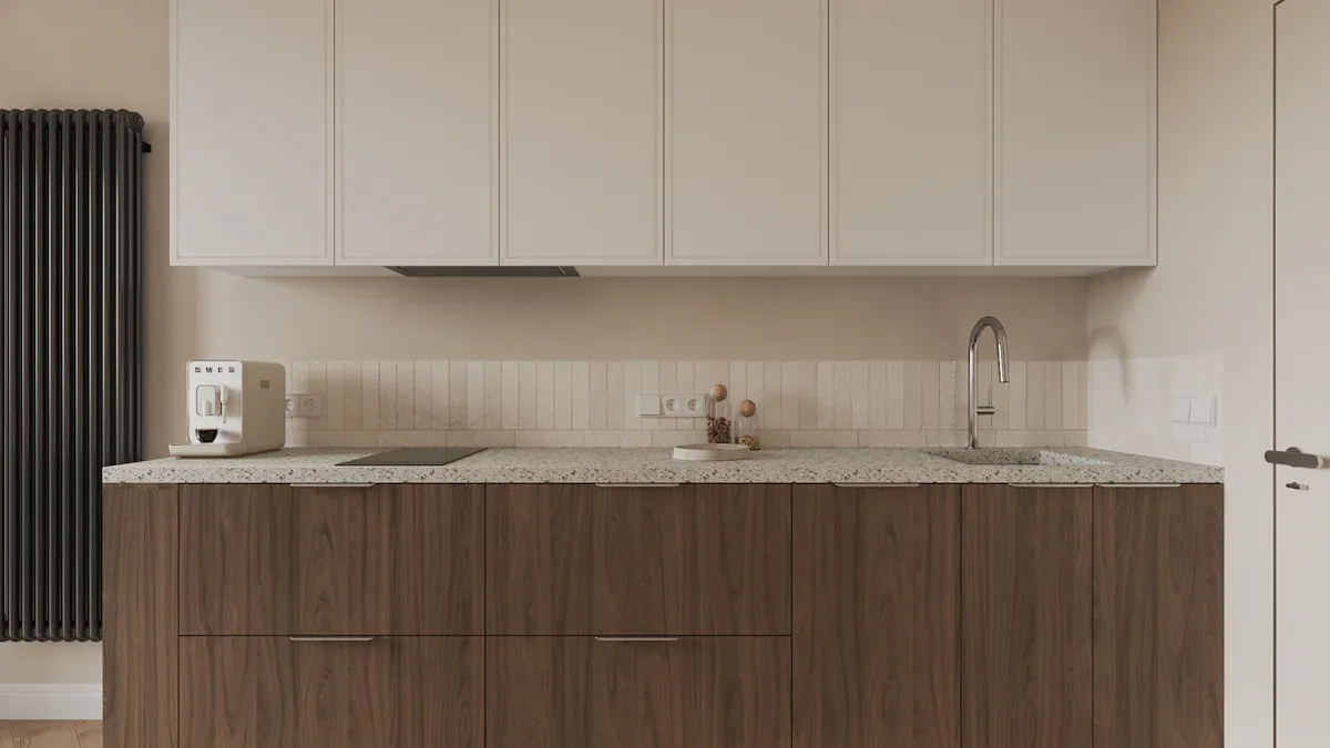 White Oak Kitchen Cabinets