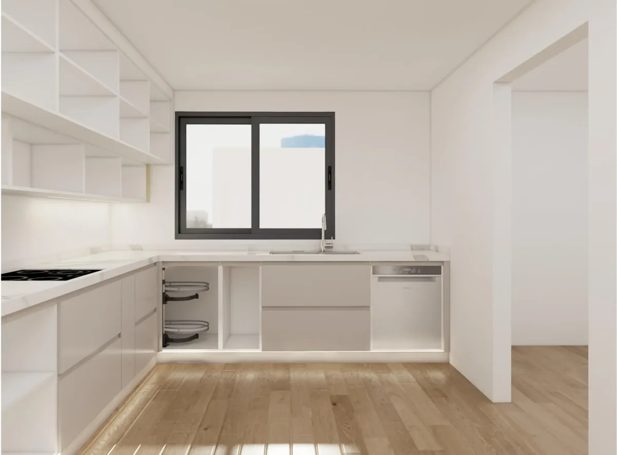 George: Columbia Cabinetry Customization Case Study — 3D Renderings (Showcasing an Actual Project)