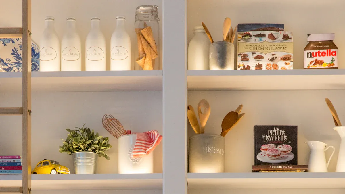 Want a Stylish Corner Pantry for Your Kitchen?