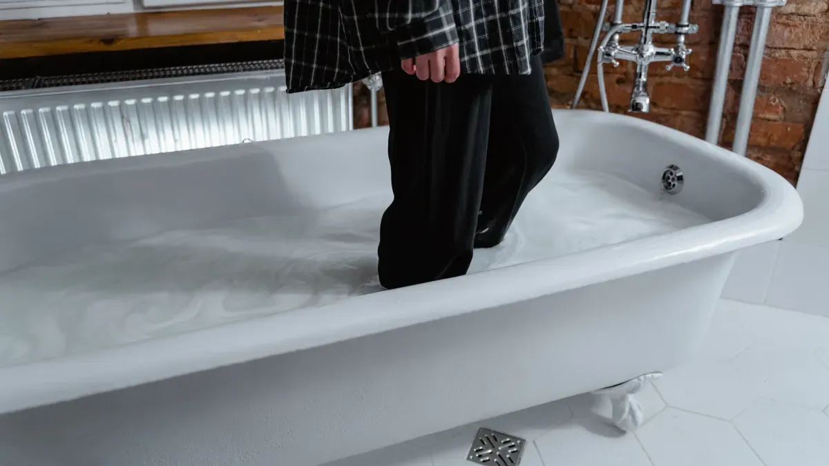 Walk-in tub dimensions and accessibility